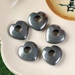 GQGQA 2/10 adet 30 mm kırmızı lila kristal boncuklar, el işi için doğal taş boncuklar, takı üretimi için gevşek değerli taş boncuklar