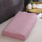 GQGQA Büyük Çiçek Hafıza Baskılı Köpük Köpük Köpük 30 x 50 / 40 x 60 cm, Yumuşak Lateks Yastık Kılıfı, Ev Kumu için Uyku Yastık Kılıfı