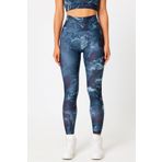 GRAB Lacivert Batik Desen Spor Tayt