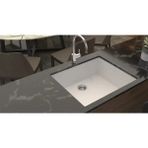 Gradde Beyaz Tek Göz 40 x 50 cm T,üstü,altı, Granit Evye GR50