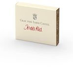 Graf von Faber-Castell Dolma Kalem Kartuşu 6'lı Hint Kırmızısı