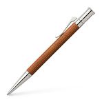 Graf von Faber-Castell Klasik Tükenmez Kalem, Pernambuco Ahşap Gövde, Platin Kaplama, B Uç Kalınlığı, El Yapımı