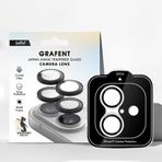 Grafent Japan Asahi iPhone 17 Kamera Koruyucu -3D Tam Lens Kaplama, Darbe ve Çizilme Karşıtı Koruma