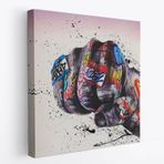Graffiti Sokak Sanatı Pop Art Banksy Dekoratif Kanvas Tablo, Duvar Dekoru 5337
