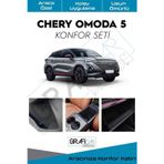 Graficar Chery Omoda 5 Konfor Seti Araç Içi Eşya Cepleri Ses Giderici Izolasyon Kaplama Set