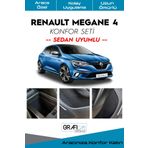 GRAFICAR DESIGN Renault Megane 4 Sedan Uyumlu Konfor Seti -araç Içi Kumaş Izolasyon Amaçlı Kaplama