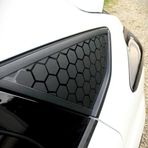 Graficar Design Volkswagen Polo MK5 ile Uyumlu Kelebek Cam Sticker Set Düz, Logosuz 2009 2017 Model Yılları ile Uyumlu