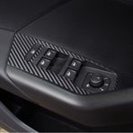Graficar Design Volkswagen POLO MK6 ile Uyumlu İç Trim Folyo Kaplama Set, Mat Karbon Siyah