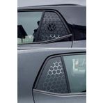 Graficar Design Volkswagen T CROSS ile Uyumlu Kelebek Cam Sticker Set, Logosuz