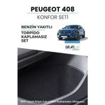 Graficar Peugeot 408 Konfor Seti - Torpido Kaplamasız Set / Araç Içi Eşya Cepleri Ses Giderici Kaplama