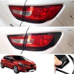 Graficar Renault Clio 4 Stop Çerçevesi Sticker / PARLAK SİYAH - Parlak Siyah - 28 x 45 cm