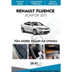 Graficar Renault Fluence Konfor Seti Araç İçi Eşya Cepleri Hazır Ses Giderici Kaplama Set