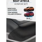 Graficar Seat Ateca Uyumlu Konfor Seti 2016-2025 Araç İçi Eşya Cepleri Kaplama Set