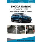 Graficar Skoda Karoq Konfor Seti Eşya Bölmeleri Titreşim Önleyici Ses Yalıtım Kaplaması/2022 Sonrası/Makyajlı