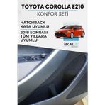 Graficar Toyota Corolla E210 Hatchback Kasa Uyumlu Konfor Seti / Araç İçi Ceplere Özel Kaplama