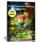 Grafik Tasarım Ve Photoshop Eğitim Seti (2 Süper Kitap) - Enine Boyuna Eğitim