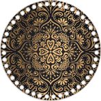 Grafilli Design Baskılı 2 Adet Ahşap Çanta Plakası 10