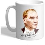Grafilli Design Kişiye Özel Atatürk Kupa Bardak 007