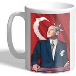 Grafilli Design Kişiye Özel Atatürk Kupa Bardak 011