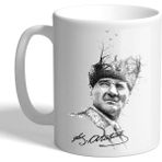 Grafilli Design Kişiye Özel Atatürk Kupa Bardak 09