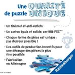 Grains Global 2000 Parça Tavus Kuşu Puzzle - 01-Mavi