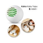 Grains Global Ayakkabı Koku Giderici Toplar, Doğal Uçucu Yağlı, Scent-Release Teknolojisi, Uzun Süreli Etki, 6 Adet - Acı Kahve - --
