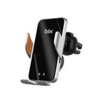 Grains Global Bix Bxch9 Magsafe 15W Kablosuz Hızlı Şarj Destekli Ultra Ince Metal Gövdeli 360 Derece Ayarlanabilen Araç Içi Telefon Tutucu Gri - Option-1 - 000-Siyah