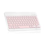 Grains Global Bluetooth 10 Inç Ios Windows Uyumlu Kablosuz Klavye - Türkçe - Şarjlı - Sessiz - Multimedia - Ultra Ince Pembe - Option-1 - 001-Renkli