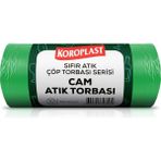 Grains Global Cam Atıklar Çöp Torbası 10’lu 80×110 Cm, Kesici Atıklara Dayanıklı, Çift Katlı, Geri Dönüştürülebilir, Kolay Bağlanabilir, Depo, Restoran, Okul, Fabrika, Ev, Ekstra Kalın Çöp Torbası - 000-Siyah - Option-1