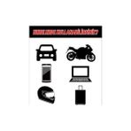 Grains Global Dikenli Gülen Yüz Araç, Araba, Oto, Motorsiklet, Kask, Laptop, Cam 12X15 cm - Option-1 - -50 C