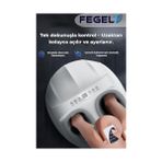Grains Global Fegel FG-513 6d Isıtmalı Ayak Masaj Aleti, Derin Yoğurma ve Hava Basınçlı Kumandalı Masaj Aleti (Beyaz) - 000-Siyah