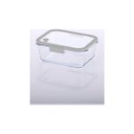 Grains Global Fika Glace Vakumlu Cam Saklama Kabı 1900ML Gri - 0 Siyah - Option-1