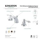 Grains Global GKB942AL Magellan Mini Yaygın Lavabo Bataryası Perakende Açılır, 4-7/16 Inç, Cilalı Pirinç - Option-1