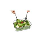 Grains Global Glasslock Konik Dikdörtgen Cam Saklama Kabı 980ML - 0 Siyah - Option-1