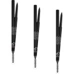 Grains Global Longstay Precise Browliner No: 105 - Asansörlü Suya Dayanıklı Kaş Kalemi (3 Paketi) - 0-Siyah