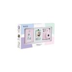 Grains Global Mini 12 Pembe Fotoğraf Makinesi 10'lu Film ve Pvc Albüm Bundle Box - Açık Bej