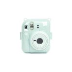 Grains Global Mini 12 Yeşil Fotoğraf Makinesi-20'li Film-Kıskaçlı Resim Standı ve Simli Pleksi Kılıf Seti - Açık Bej