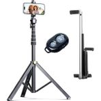 Grains Global NP688 210 cm ve Monopod Özellikli Kullanımı Kolay ve Pratik Iç ve Dış Mekan Fotoğraf ve Video Çekimleri Için (NP688 Tripod+(Telefon+Tablet Tutucu)+Kumanda) - Option-1