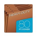Grains Global PFXR217MHD / Ağır Hizmet Genişleyen Dosya, Üstü Aç, 12 Cep, Aylık Dizin, Harf Boyutu, Kahverengi (R217MHD) - -- - Option-1