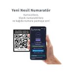 Grains Global Qr Kodlu Akıllı Araç Etiketi - Karekod Numaratör - Içten Yapıştırmalı Cam Etiket - 00 Beyaz - Option-1