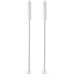 Grains Global Rawnori 2 Içme Saman Temizleme Fırçası Uzun - Paslanmaz Çelik Içecek Pipetleri Için Kıl Temizleyici Cam Yıkama Için Ağır Hizmet Fırçaları Silikon Metal Pipetler Çaydanlık Bacalı Mini Mikro Şişe - 02Y-Yeşil - Option-1