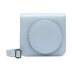 Grains Global Sq1 Buz Mavi Fotoğraf Makinesi+Askı+Pil+10'lu Film+Çanta - Açık Bej