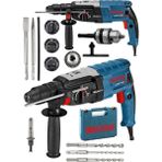 Graizer 3000 W Kırıcı Delici Sjs Metal Dişli Şanzuman Hilti Darbeli Matkap (5 Uç 2-2mm Gri)