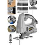 Graizer 4000 W Sjs Metal Şanzuman 6 Kademe Devirli Bakır Sargili Dekupaj Testere makinesi Grey