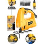 Graizer Alman 4000 W Sjs Metal Şanzuman 6 Kademe Devirli Bakır Sargili Dekupaj Testere makinesi Ss