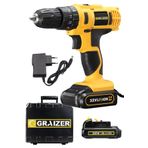 Graizer EKC-000032 32 V 5 Ah Darbeli Çift Akülü Şarjlı Vidalama Matkap