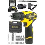 Graizer XR00000S Sarı Alman Xr-s 20 V 3 Ah Li-ion Çift Akülü Şarjlı Vidalama Matkap + 24 Parça Set