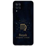 Gramaphone Galaxy A12 ile Uyumlu Başak Burcu Desenli Telefon Kılıfı + Ekran Koruyucu - 5773
