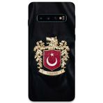 Gramaphone Galaxy S10 Plus Uyumlu Türk Desenli Telefon Kılıfı + Ekran Koruyucu - 5855
