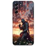 Gramaphone Galaxy S21 FE ile Uyumlu Retro Desenli Telefon Kılıfı + Ekran Koruyucu - 5842